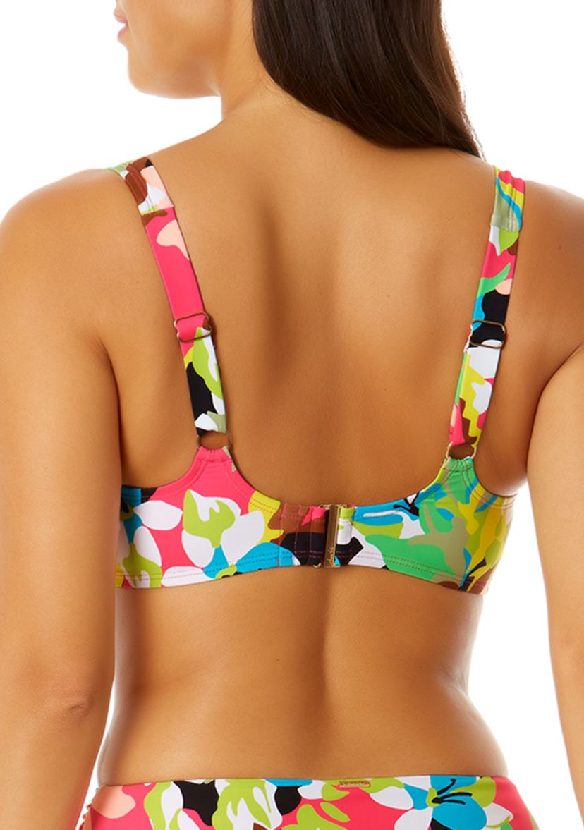 Cabana Party Retro Twist Underwire Swim Top
