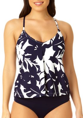 Michael Kors Urban Gypsy One-Shoulder One-Piece Swimsuit