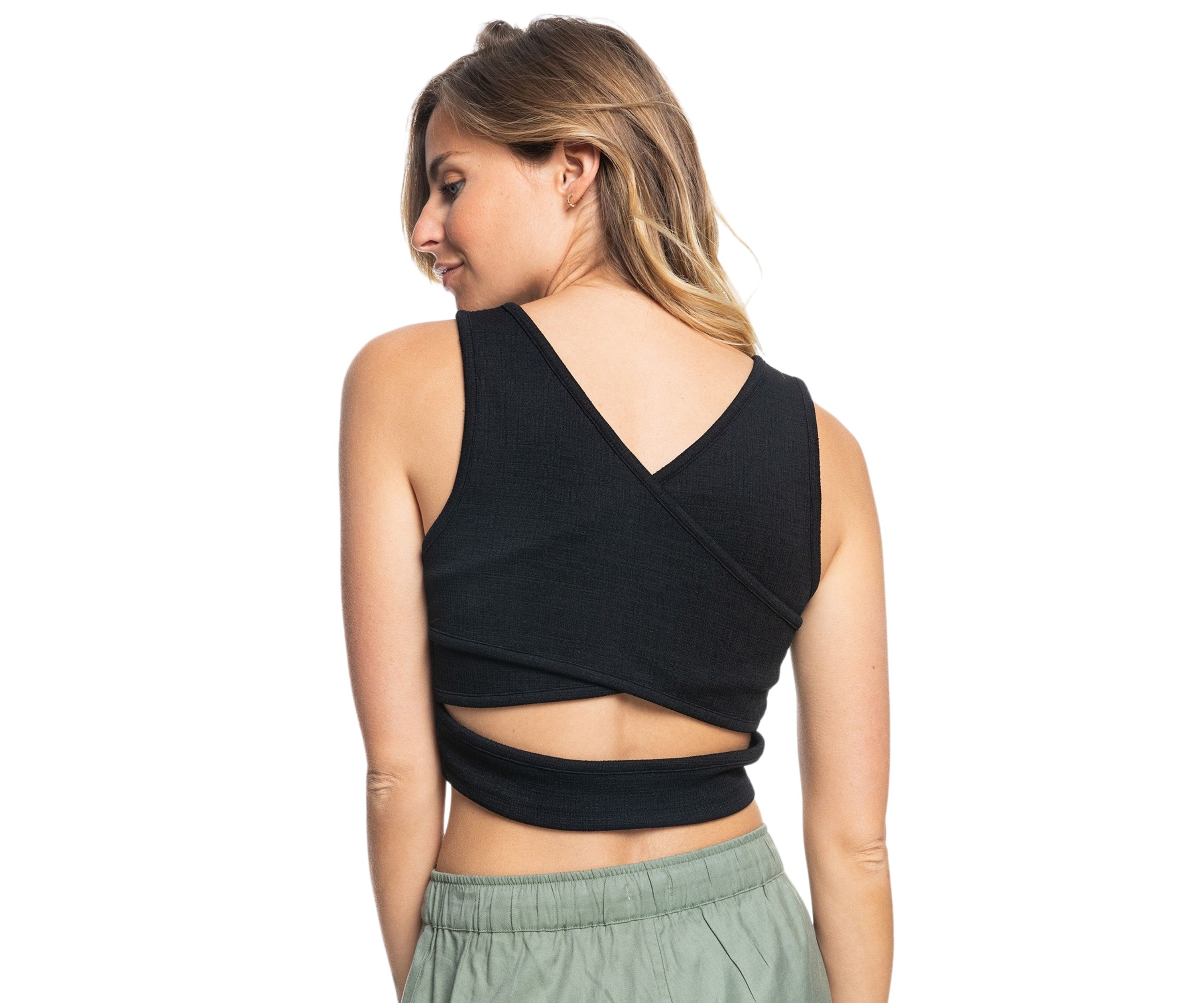 Womens Good Keepsake Cropped Tank Top