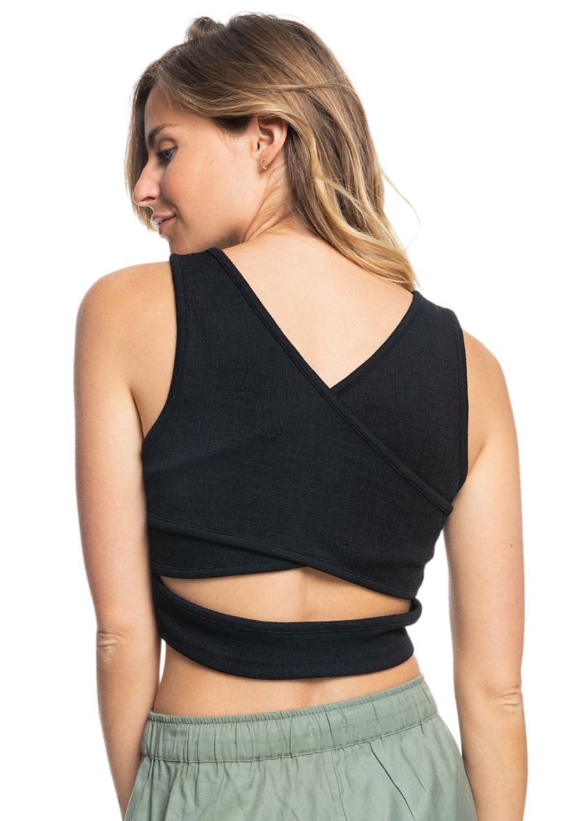 Womens Good Keepsake Cropped Tank Top
