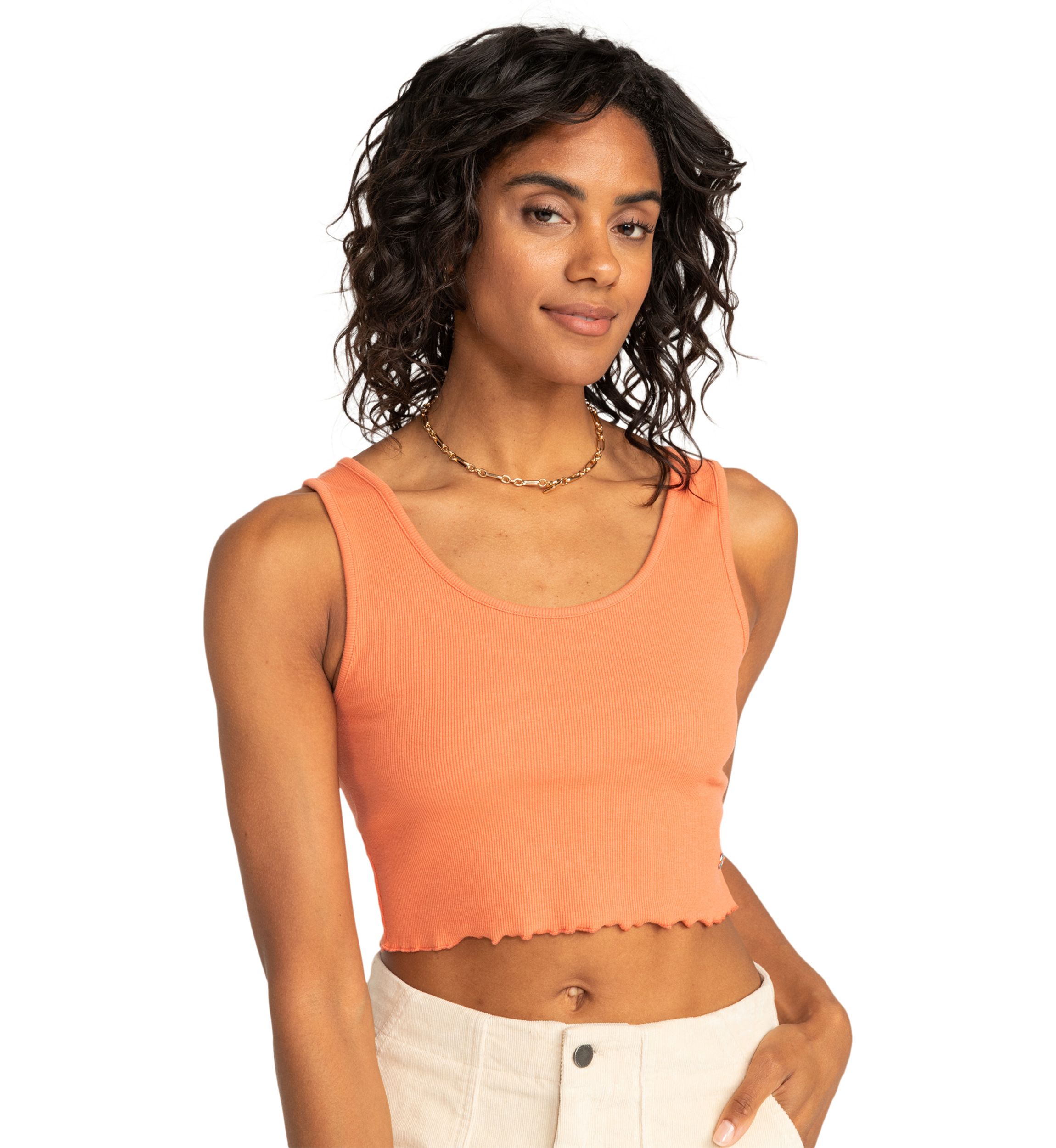 Keep It Wavy Cropped Tank 