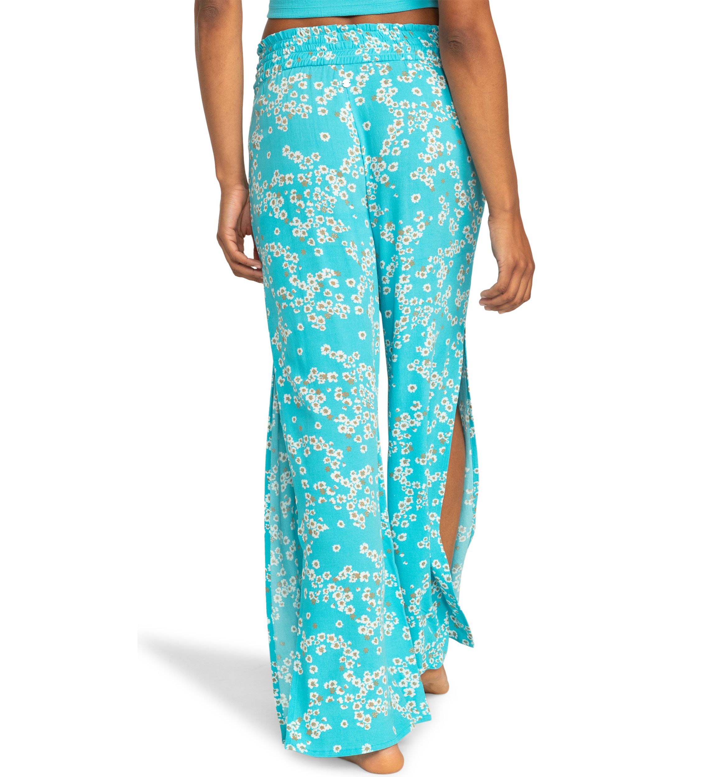 Tropical Rhythm Wide Split Leg Pants