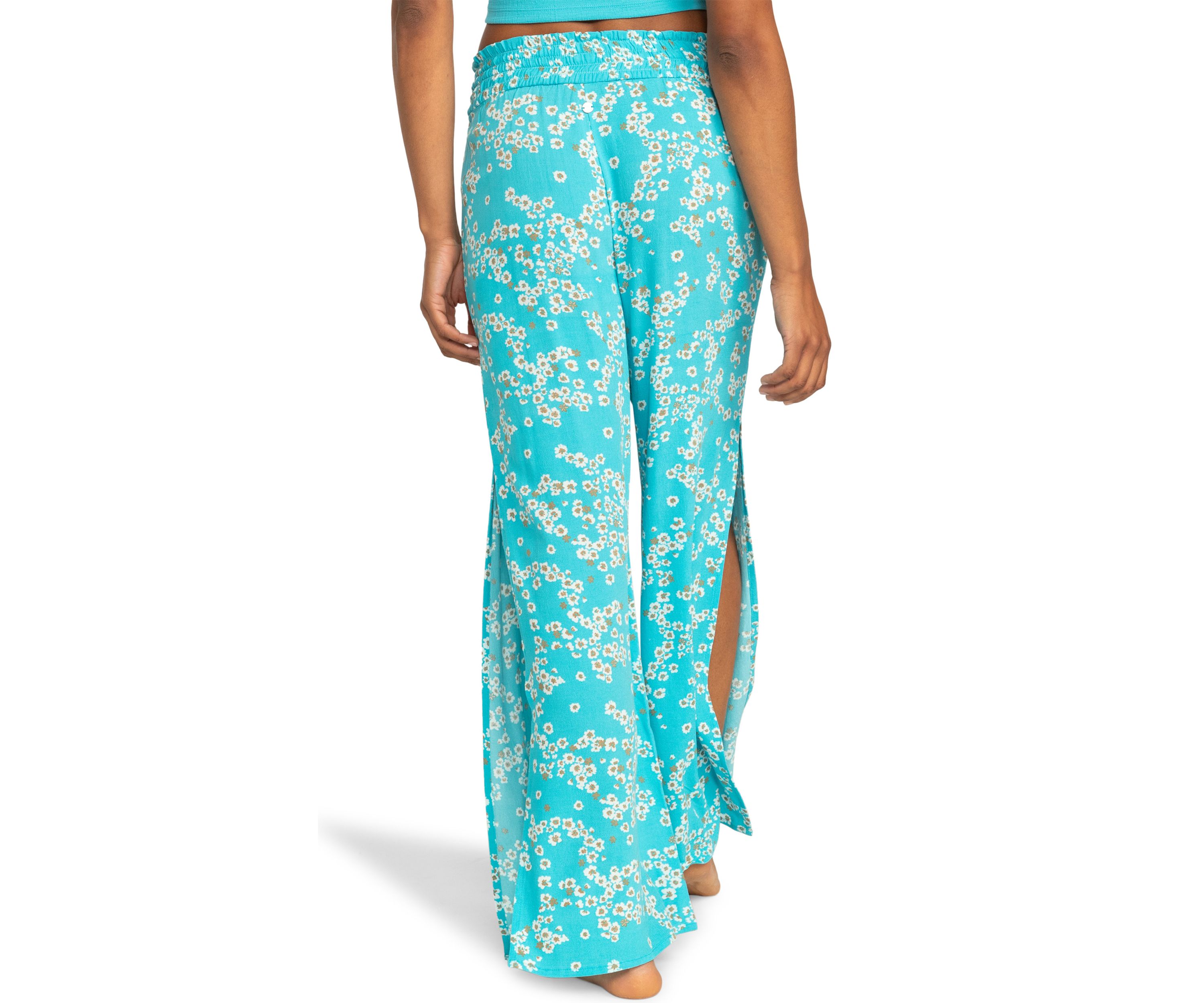Tropical Rhythm Wide Split Leg Pants
