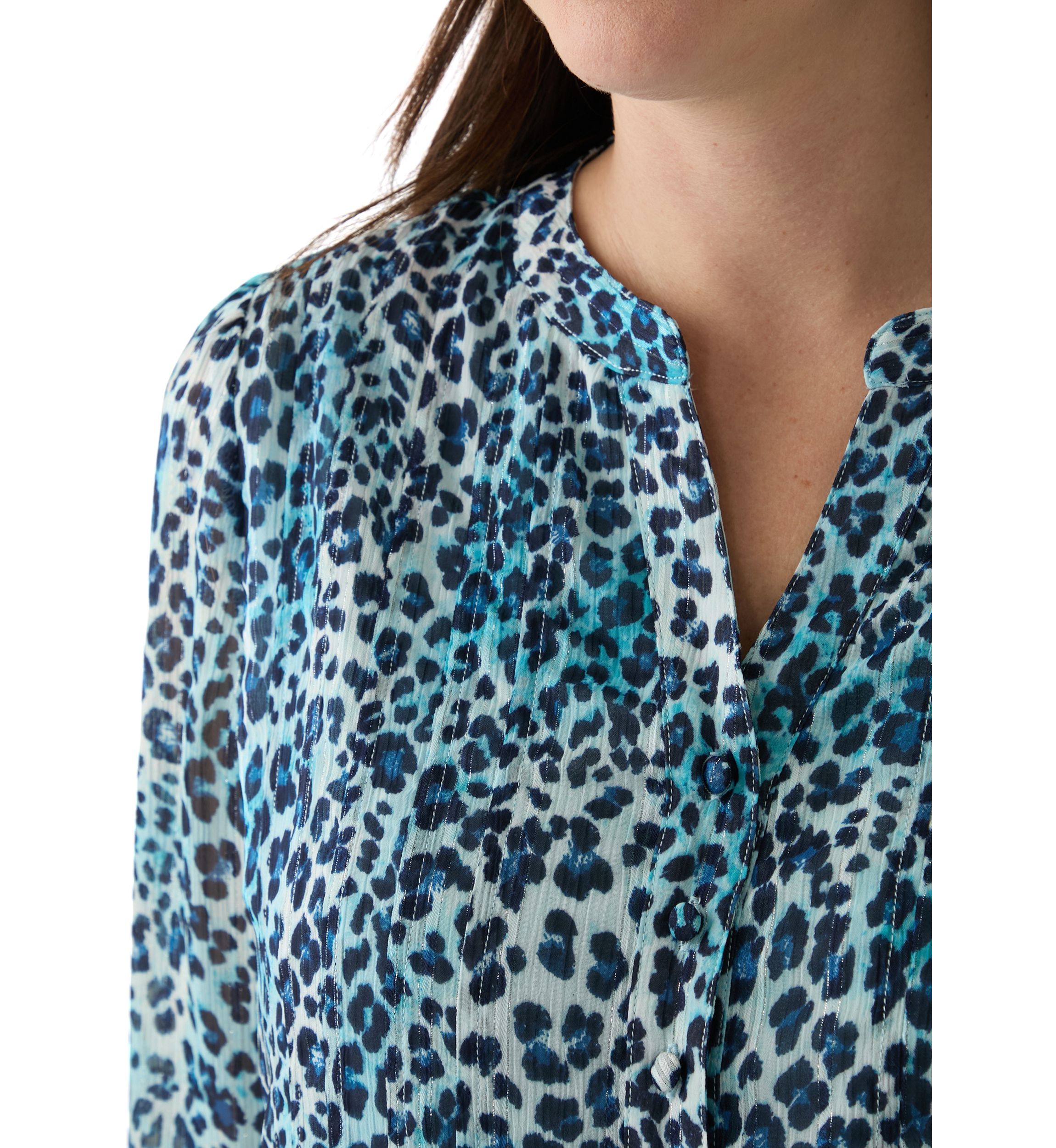 Womens Printed Chiffon Top
