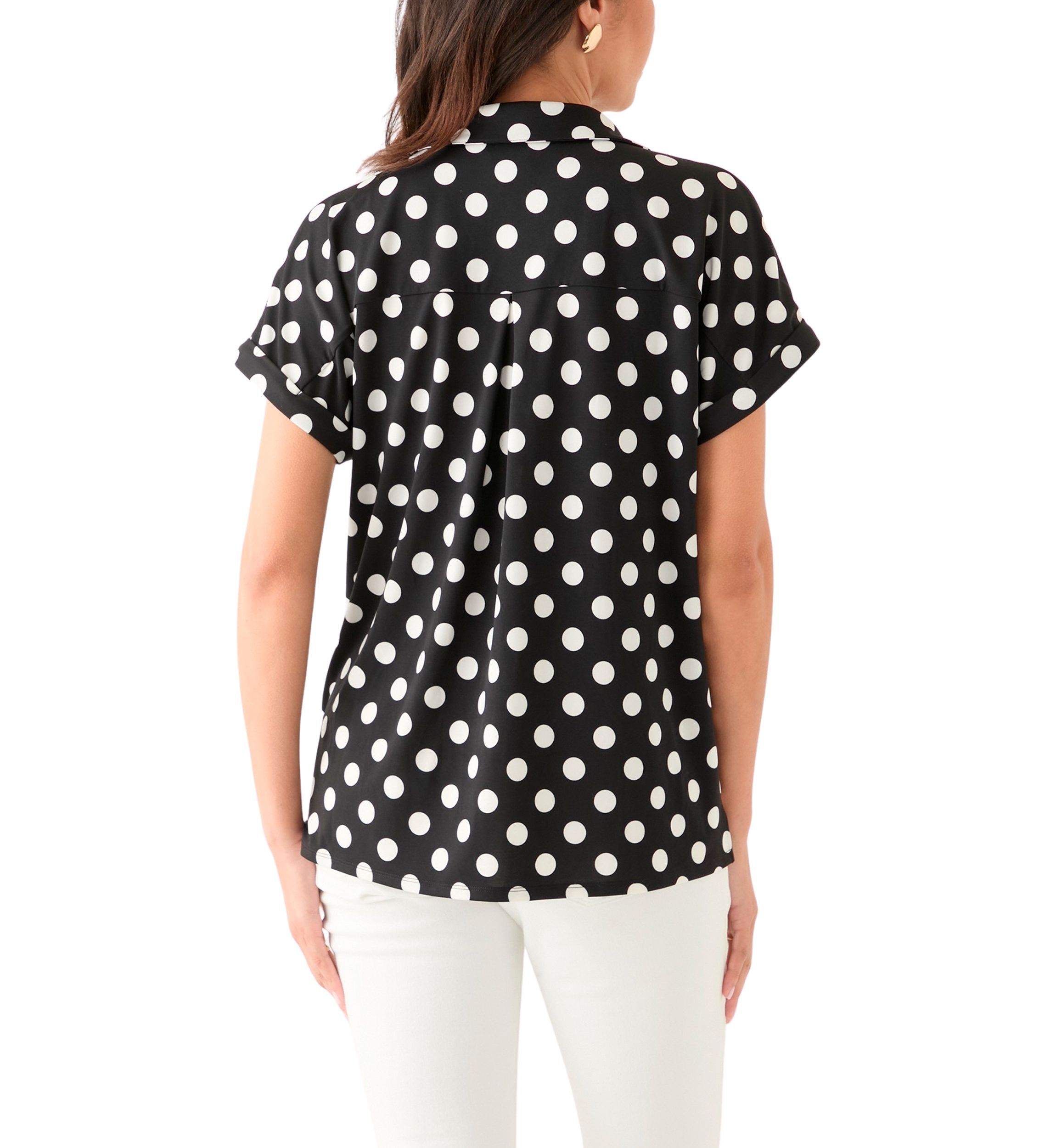 Womens Updated Printed Camp Shirt