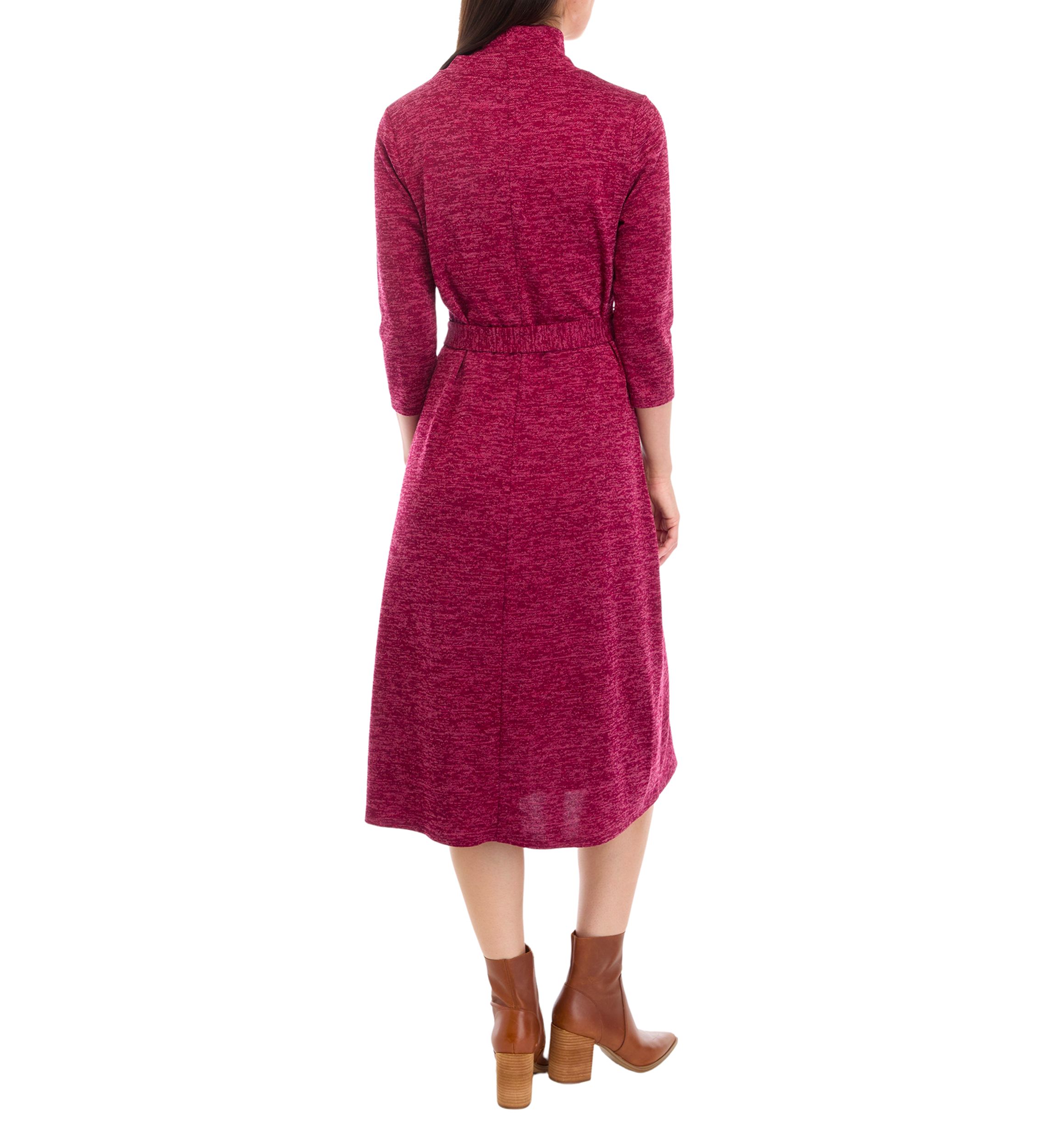 Womens Mock Neck Fashion Dress