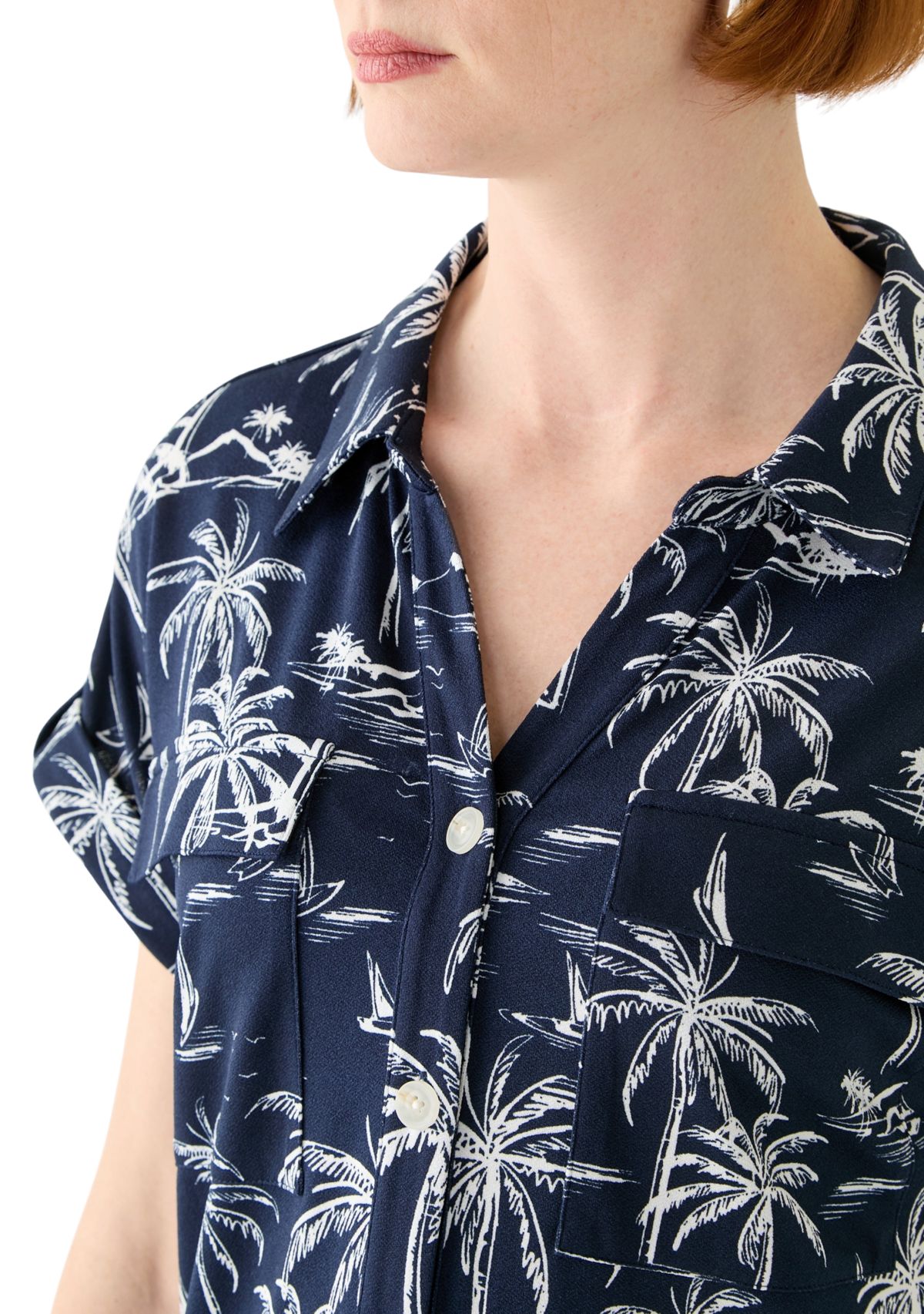 Womens Short Sleeve Dolman Shirtdress