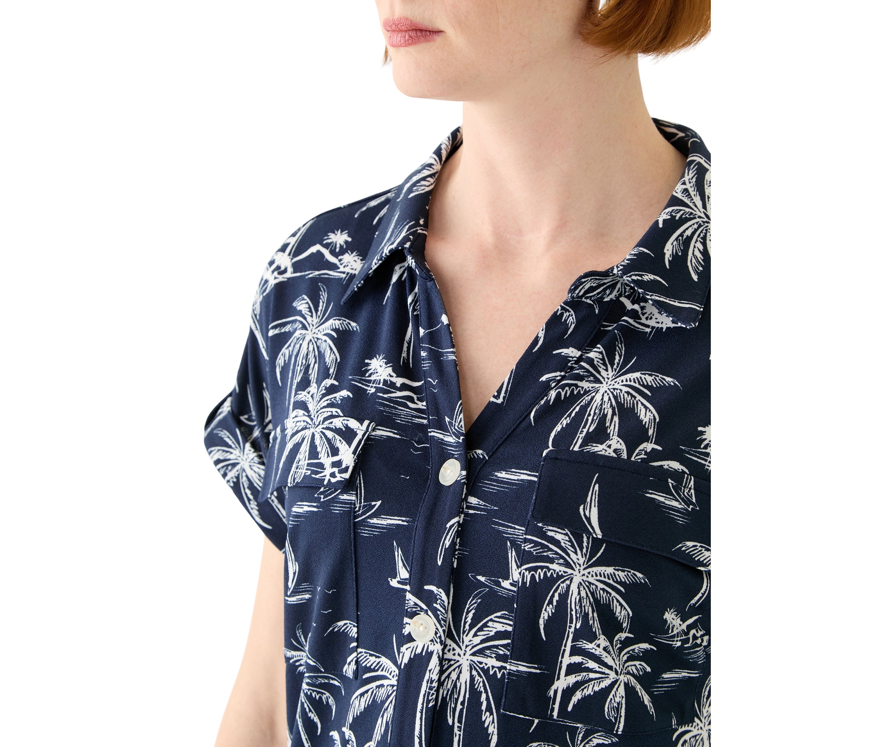 Womens Short Sleeve Dolman Shirtdress