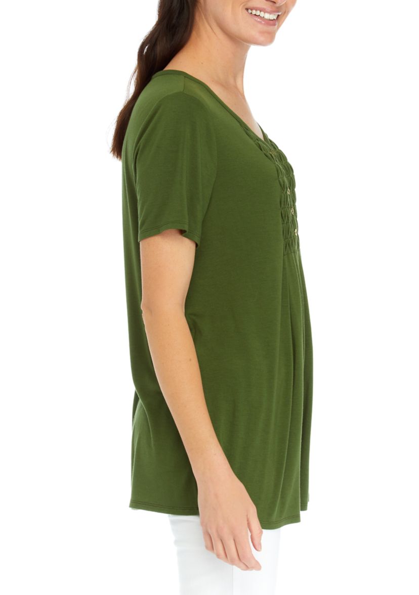 Womens Honeycomb Top