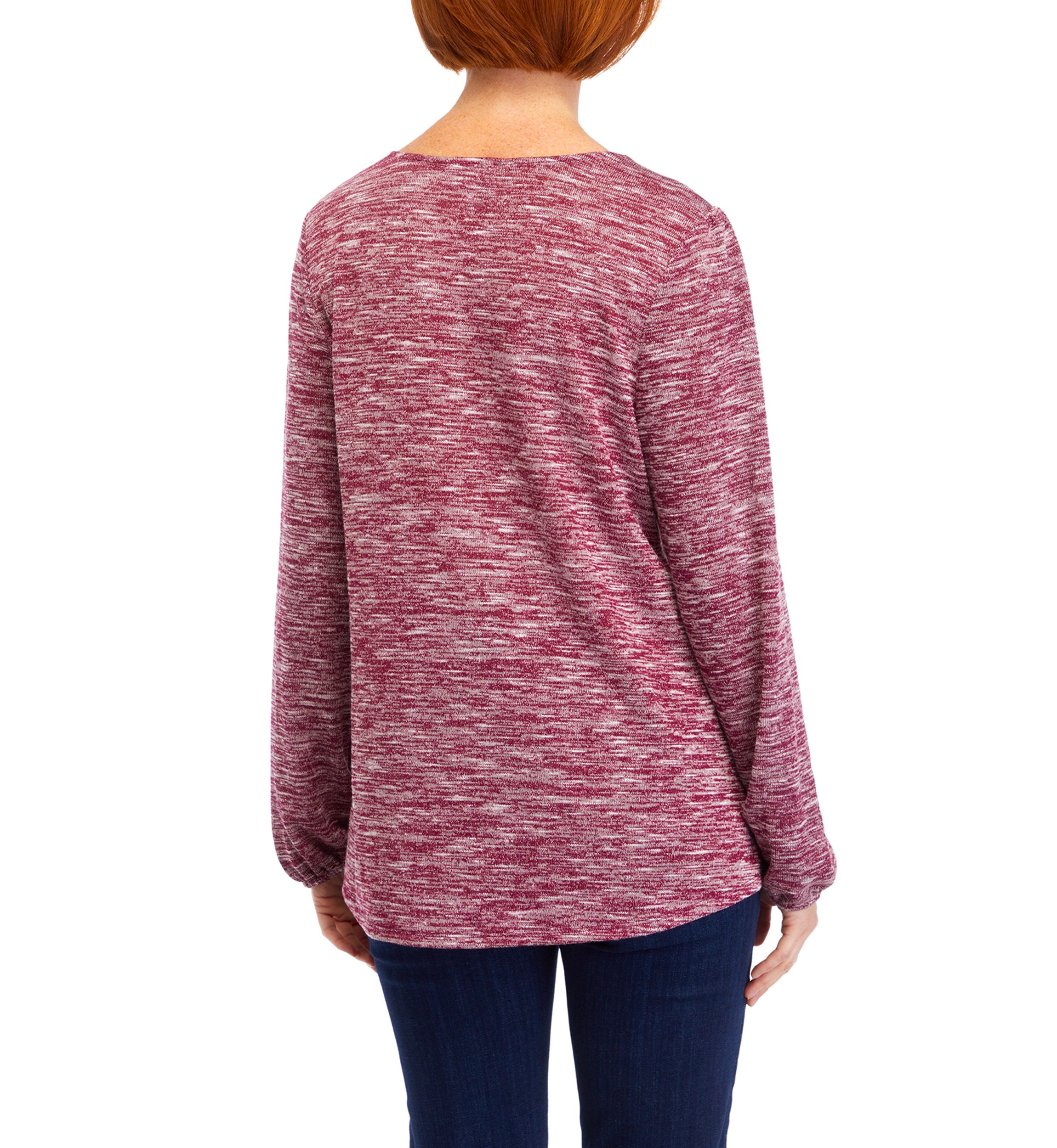Womens V-Neck Heather Shirt 