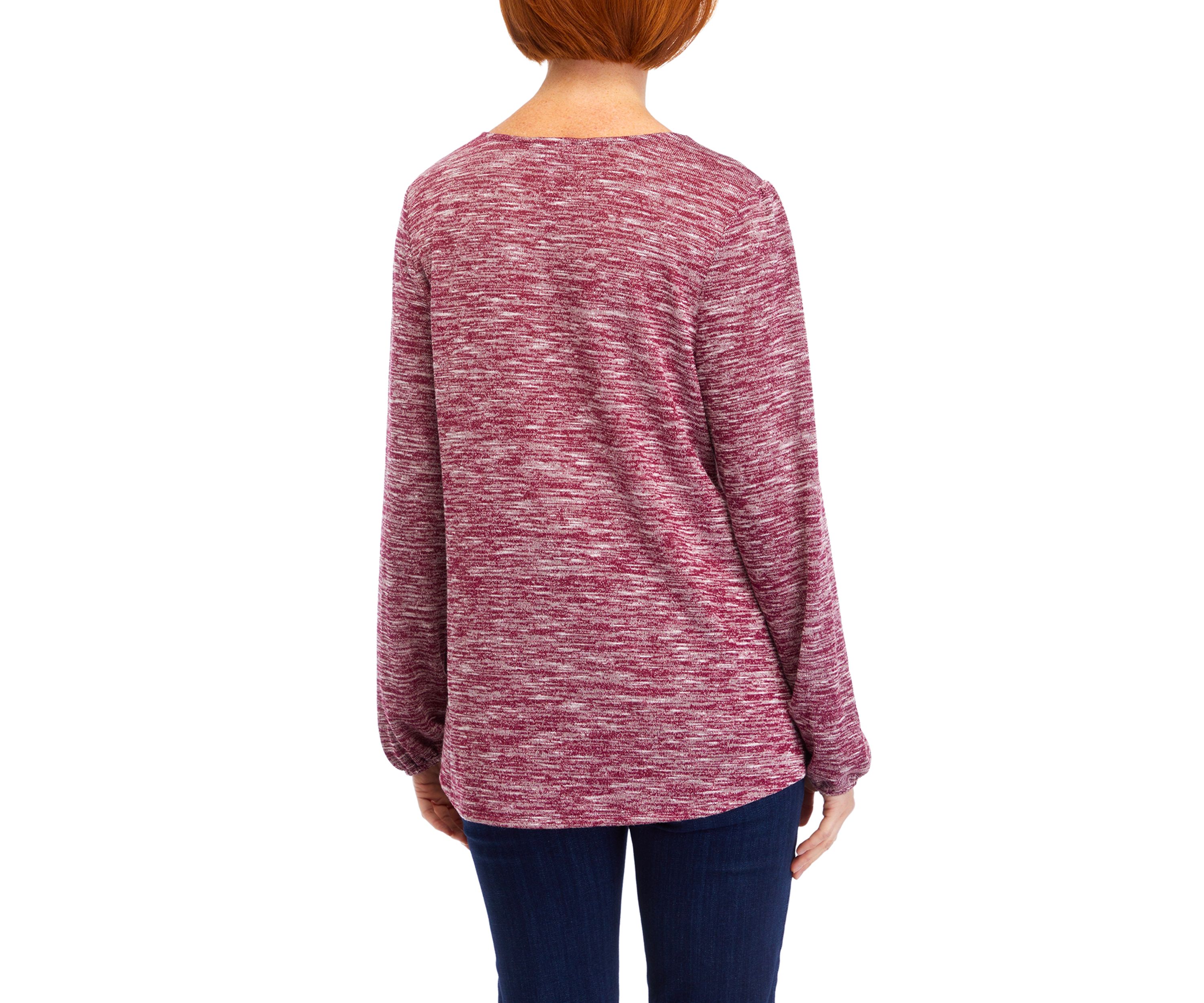 Womens V-Neck Heather Shirt 