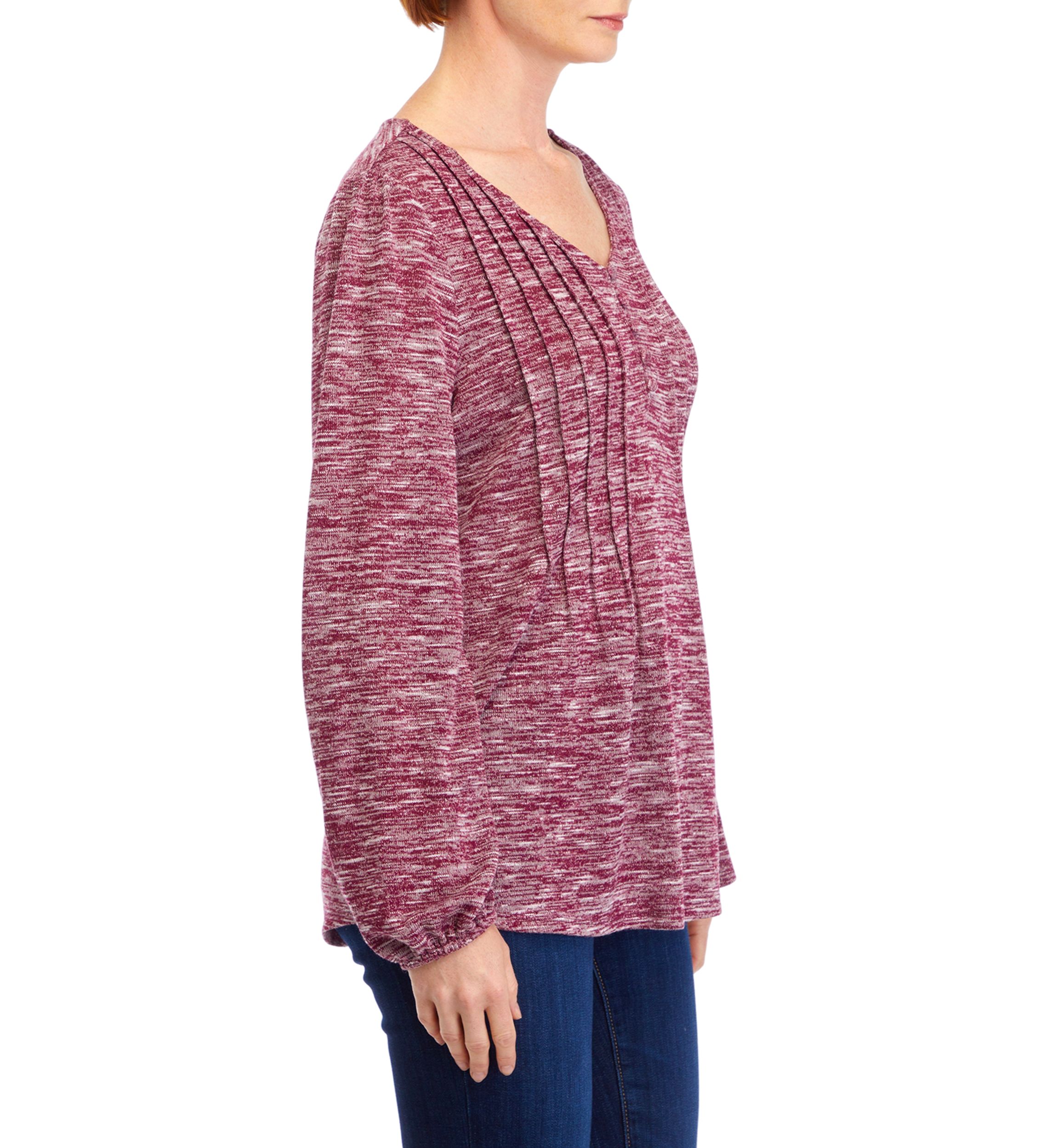 Womens V-Neck Heather Shirt 
