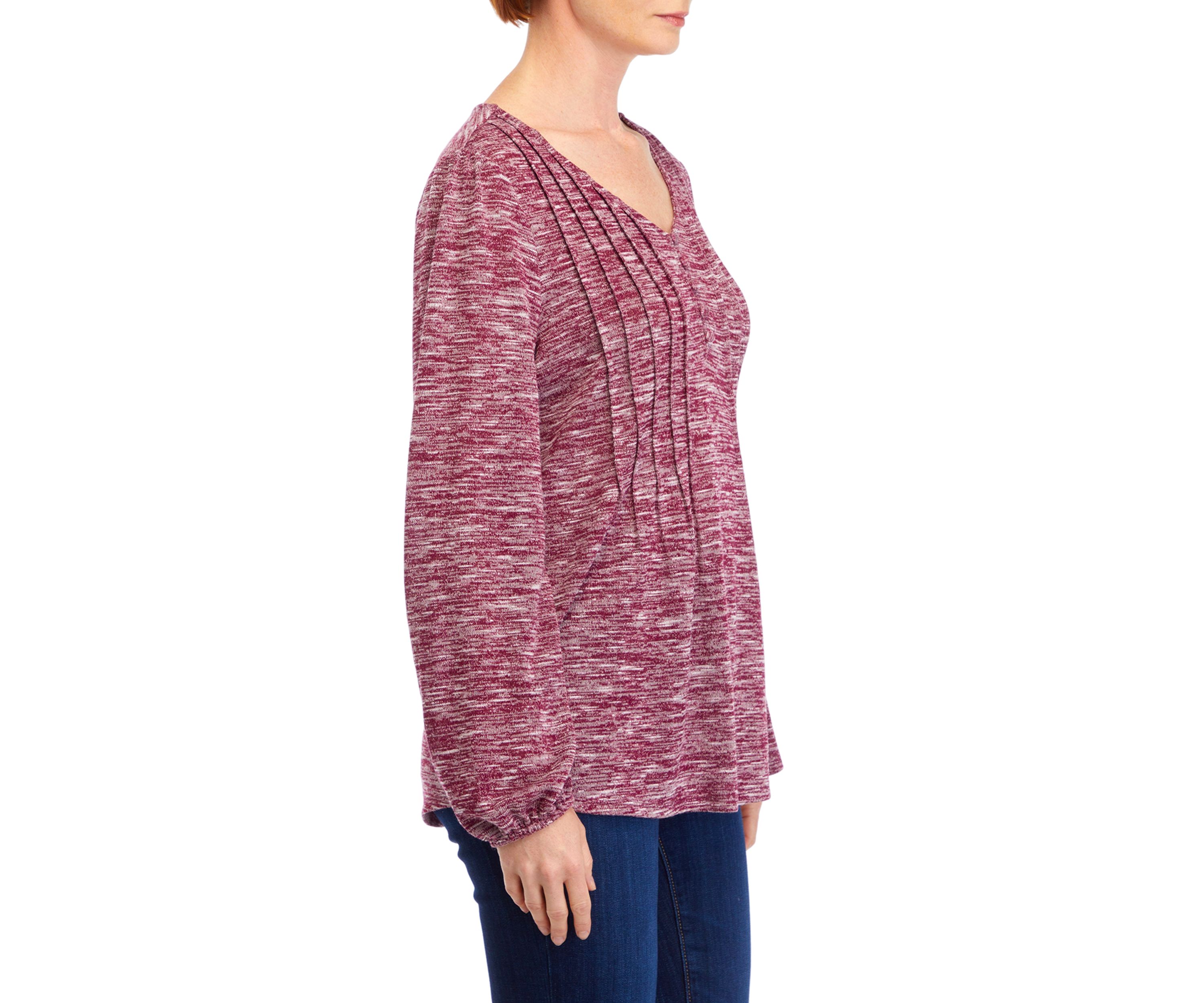 Womens V-Neck Heather Shirt 