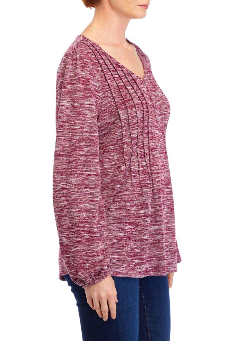 Womens V-Neck Heather Shirt 