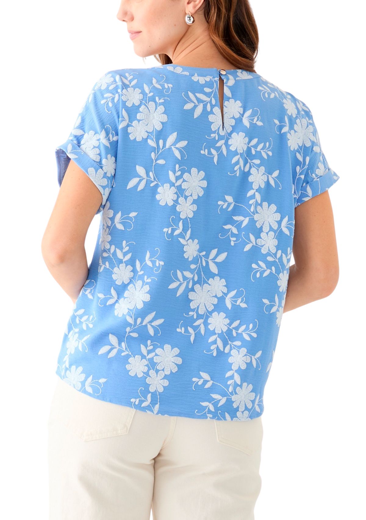 Womens Dolman Sleeve Printed T-Shirt 