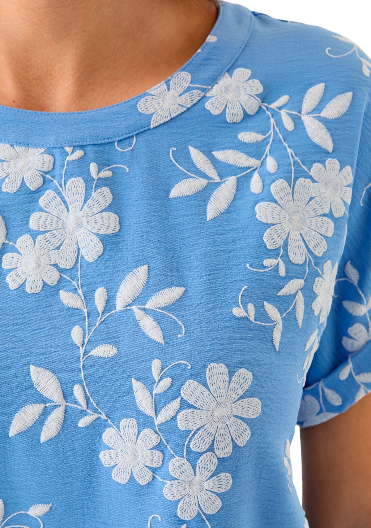 Womens Dolman Sleeve Printed T-Shirt 