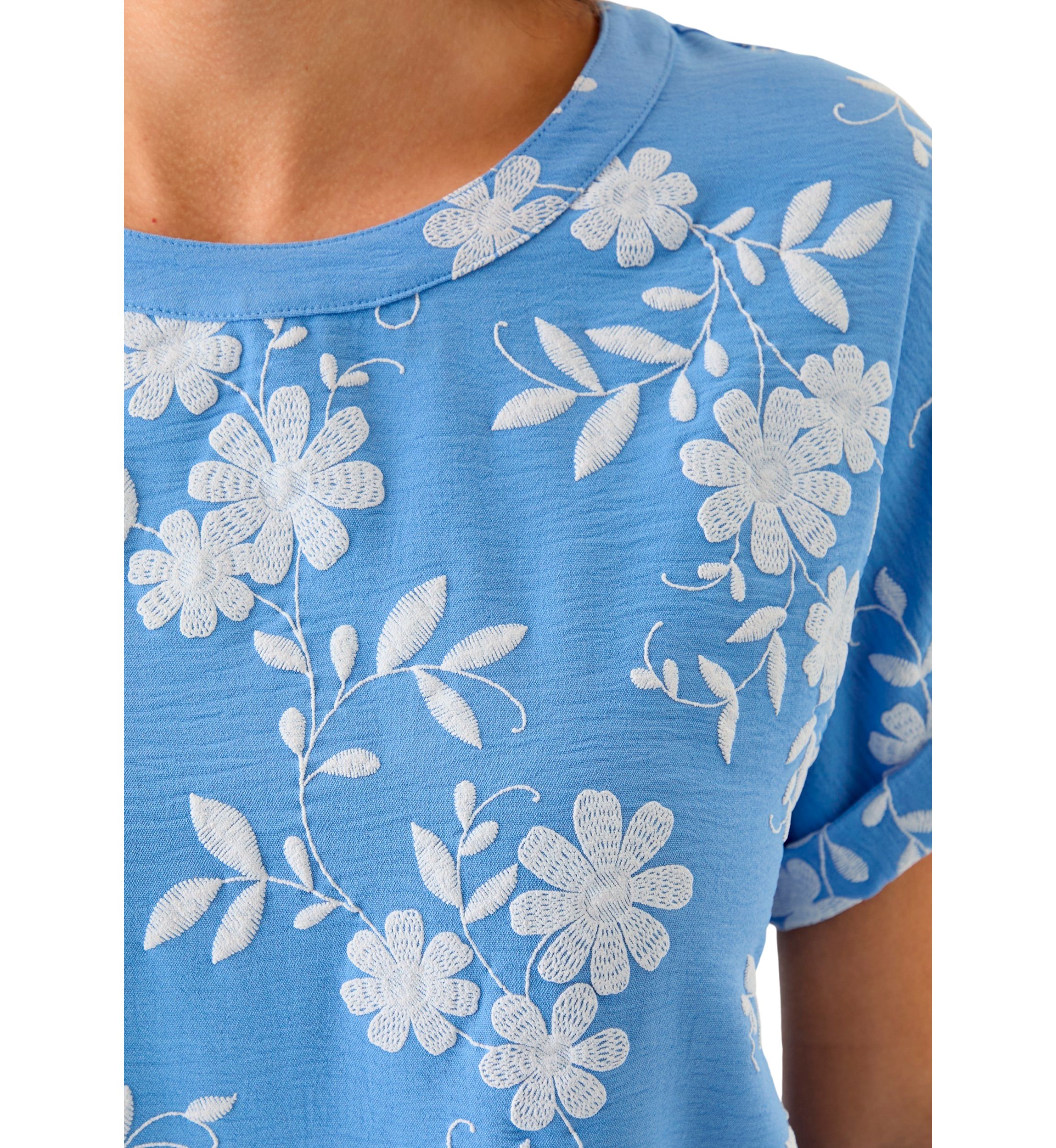 Womens Dolman Sleeve Printed T-Shirt 