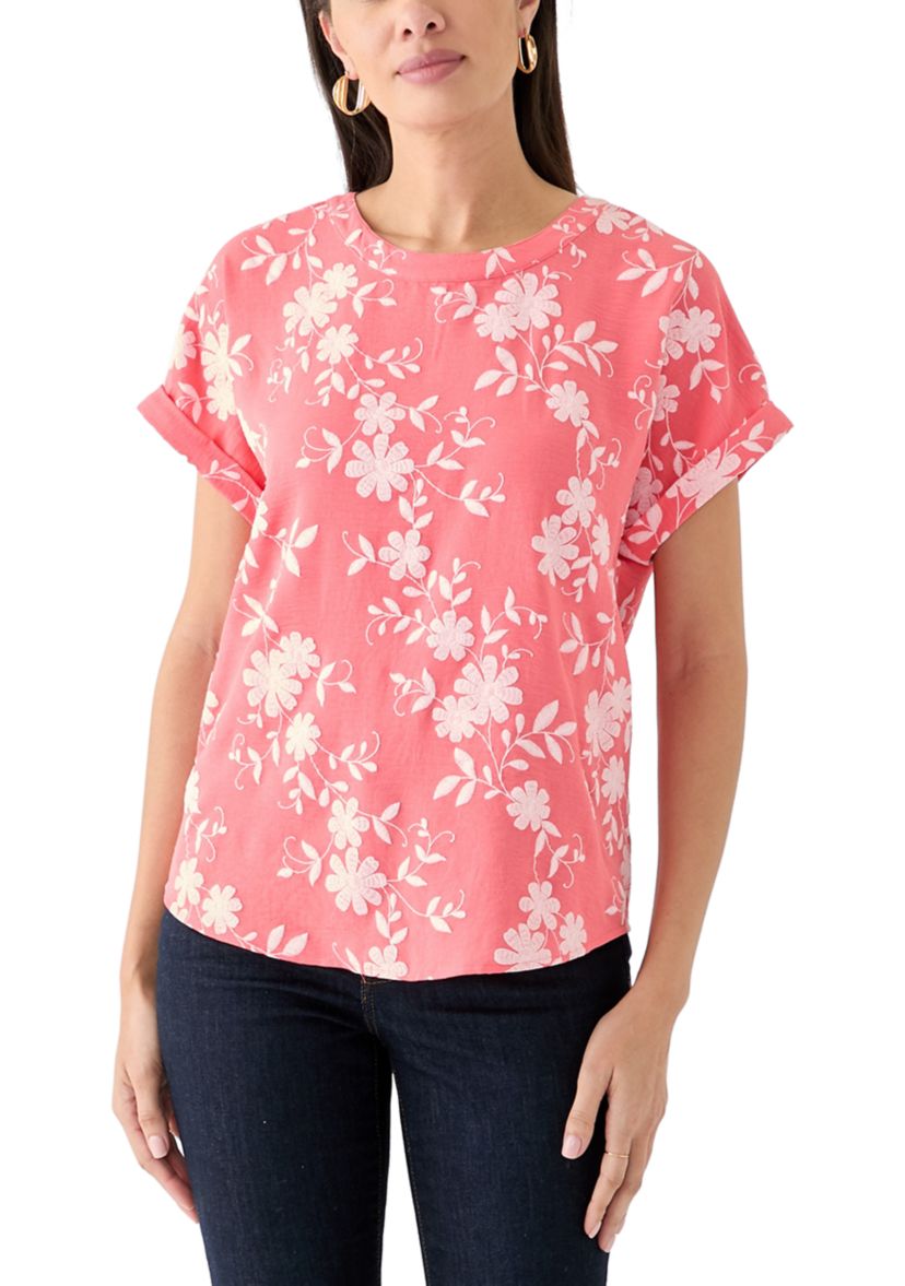 Womens Short Sleeve Dolman T-Shirt