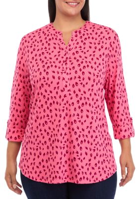 Belk women's plus size tops best sale