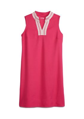 R & M Richards Petite All Over Long Embroidered Lace Sleeveless V-Neck ...