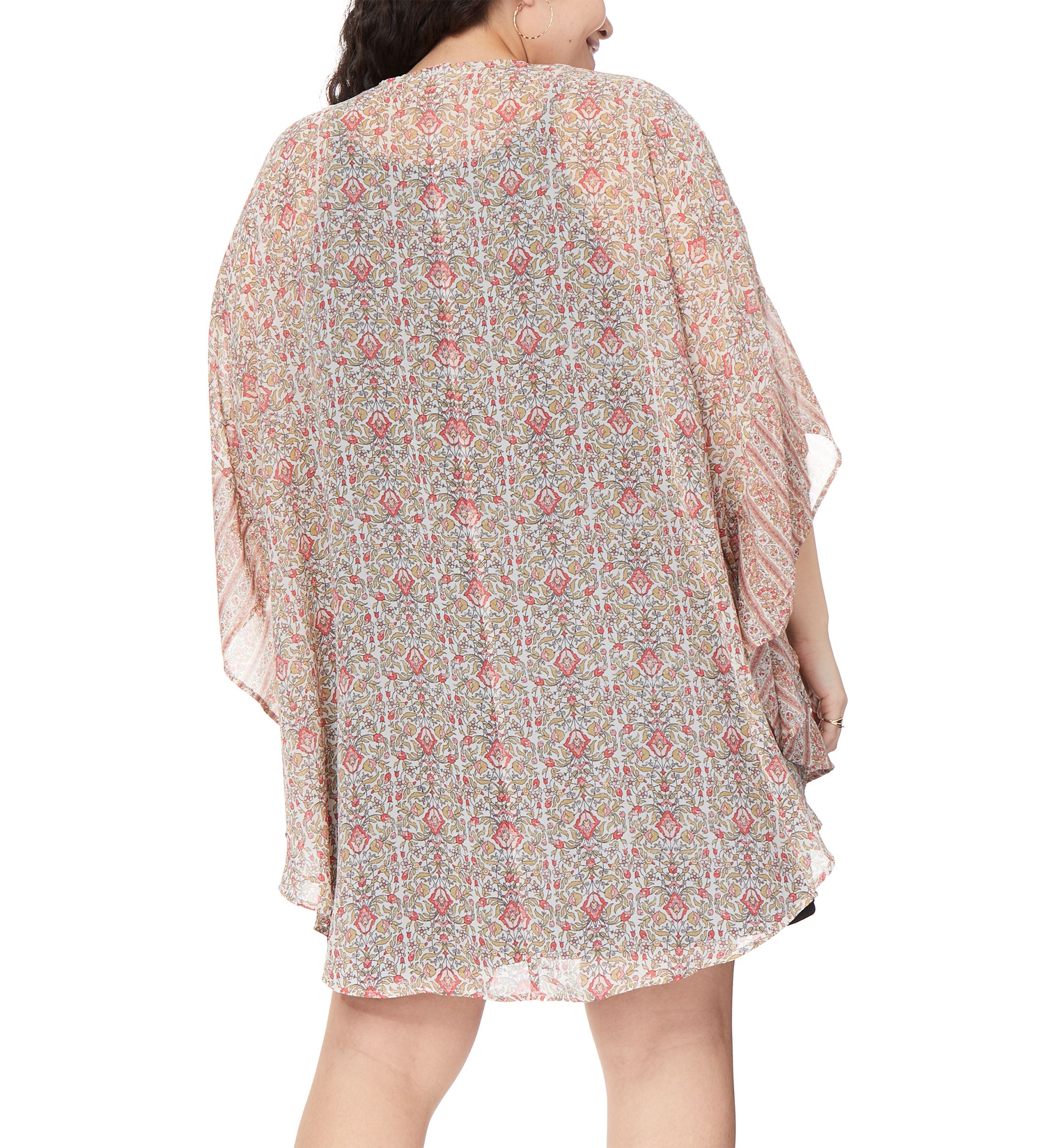 Plus Size Kimono Dress