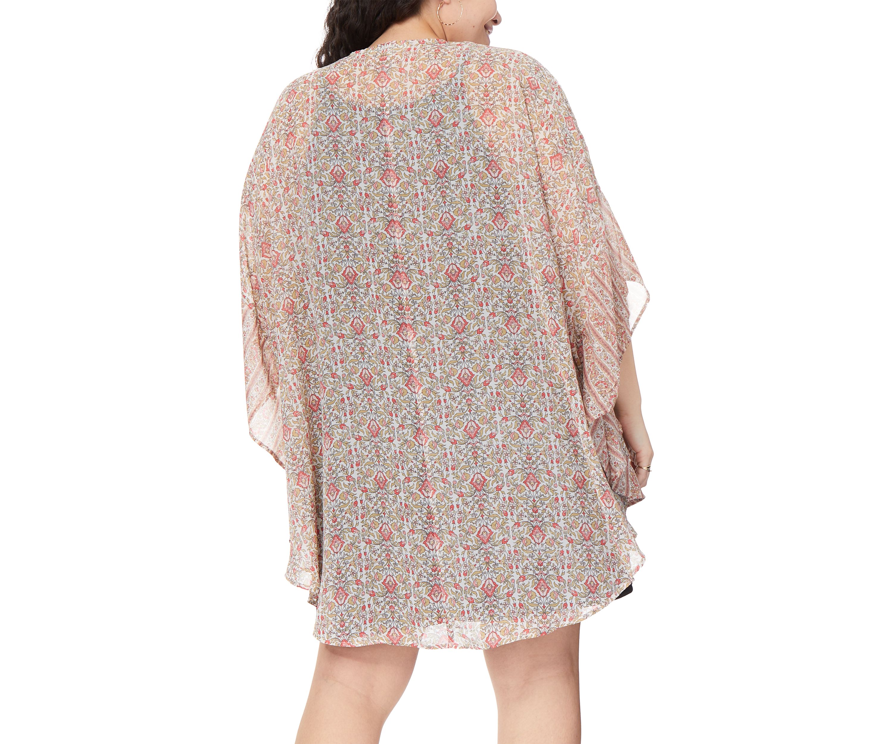 Plus Size Kimono Dress