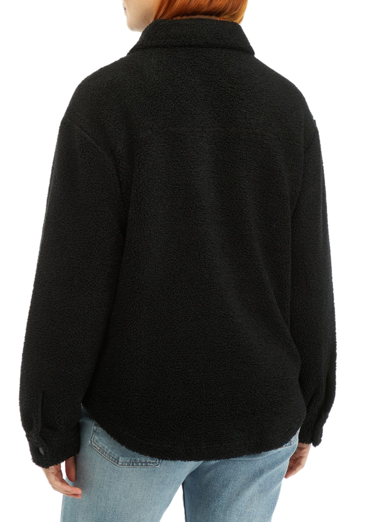 Womens Boucle Shacket