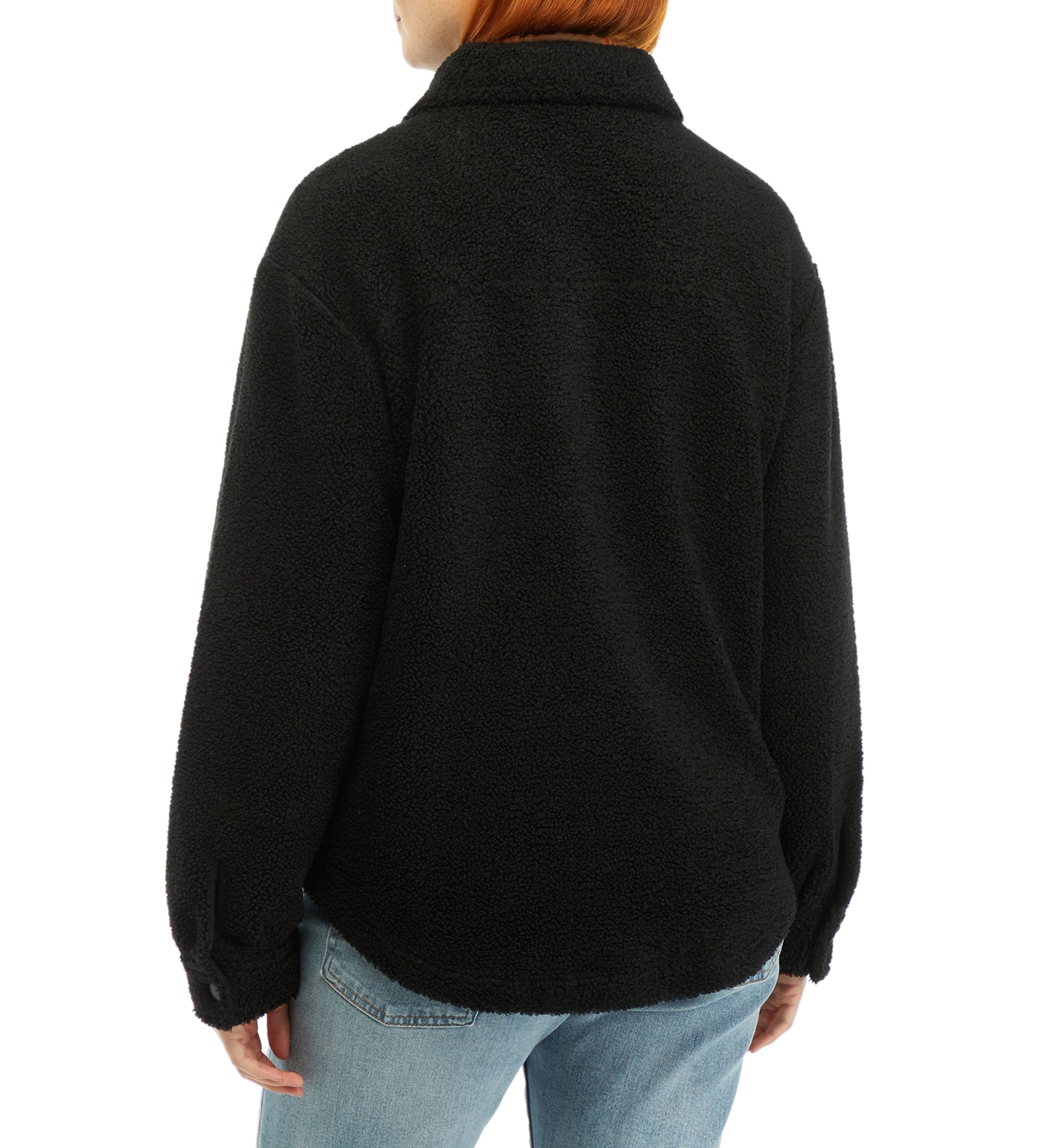 Womens Boucle Shacket
