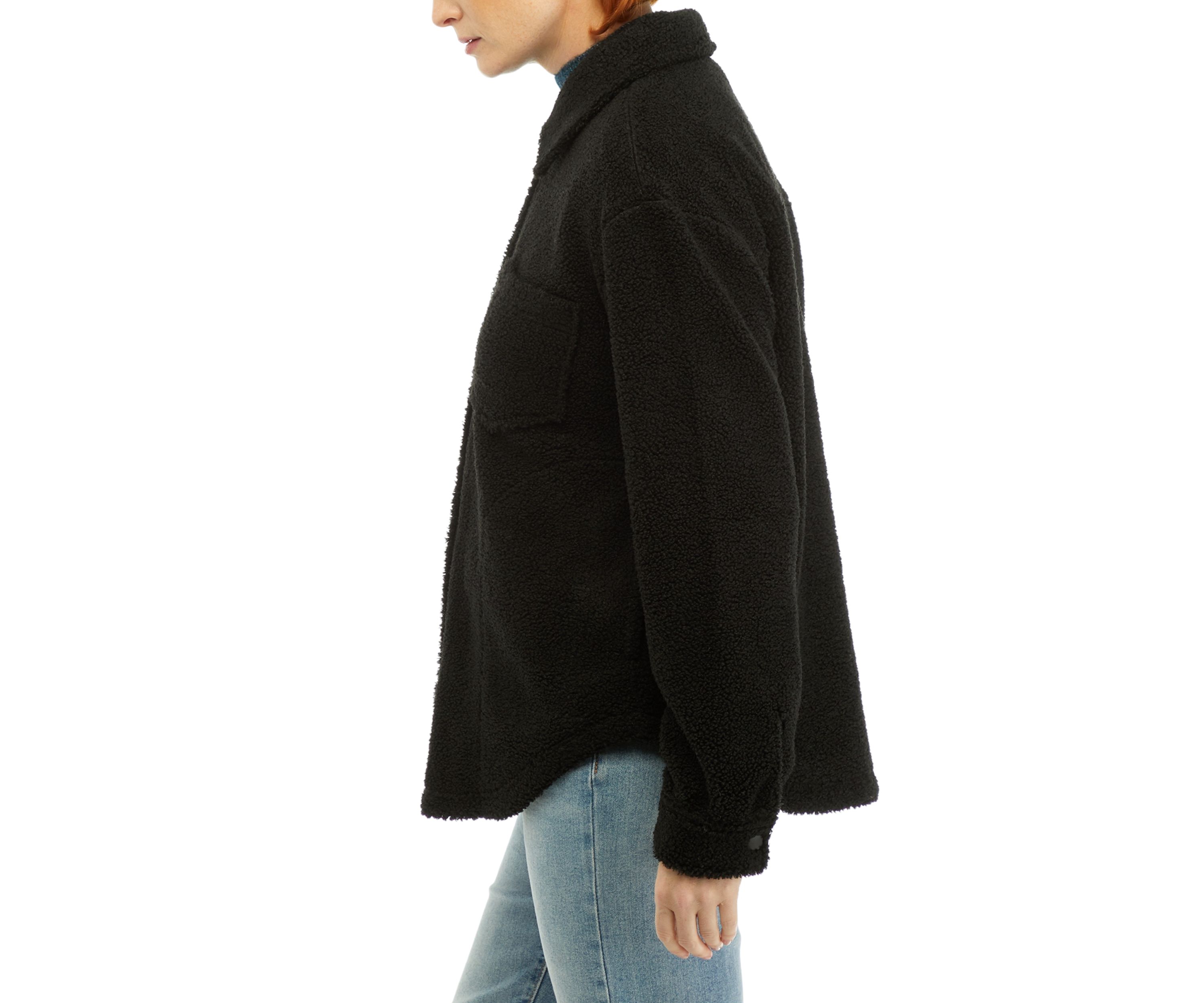 Womens Boucle Shacket