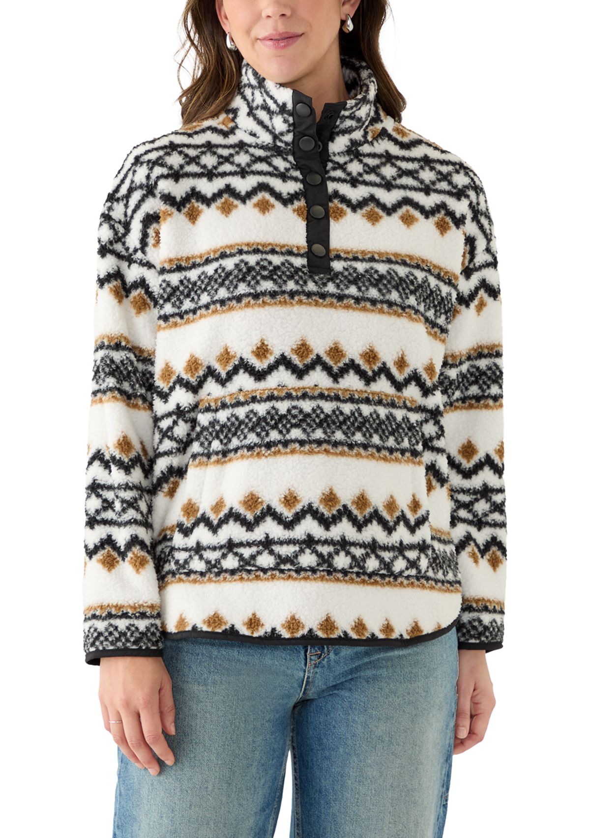 Womens Sherpa Fleece Jacket