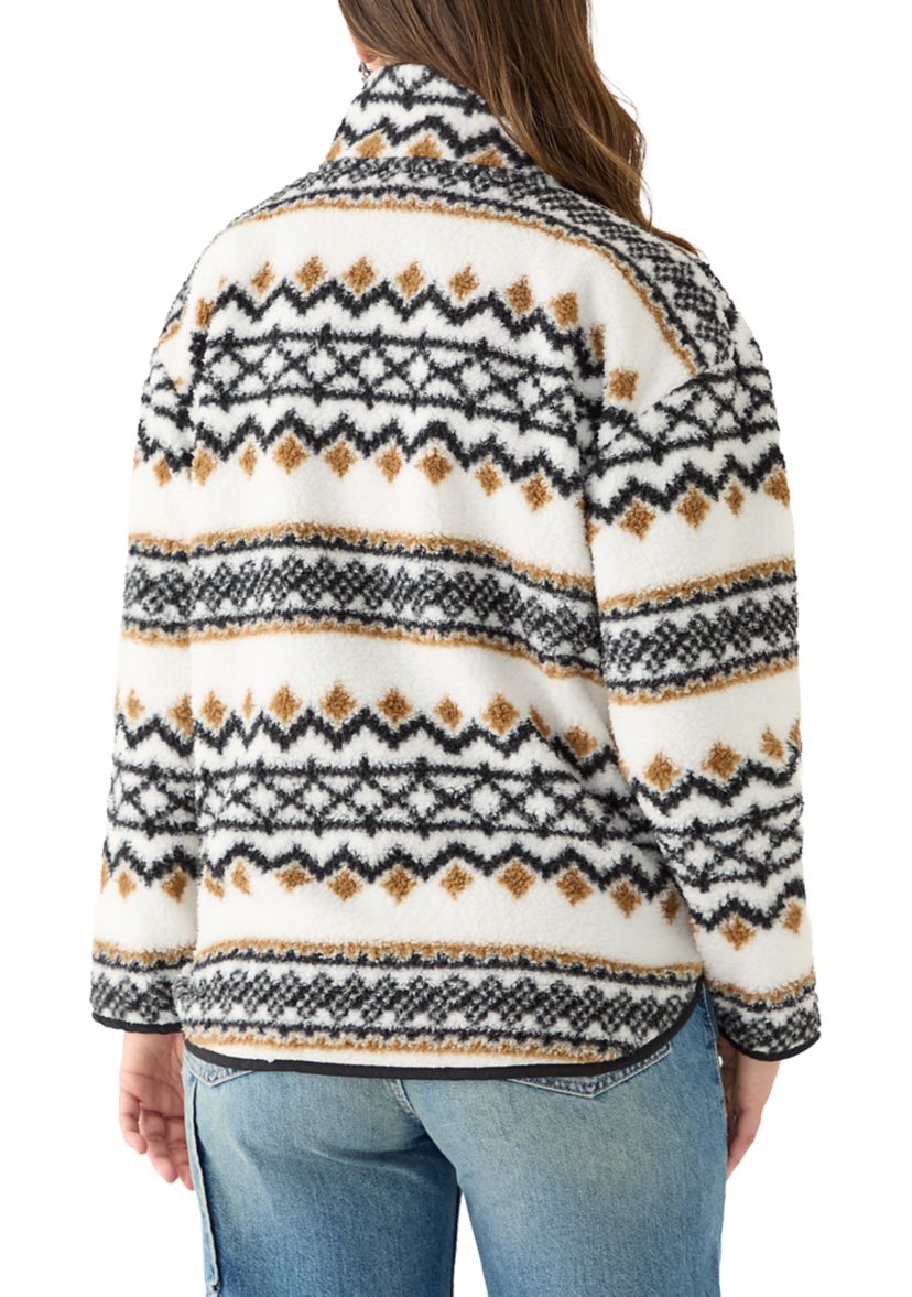 Womens Sherpa Fleece Jacket