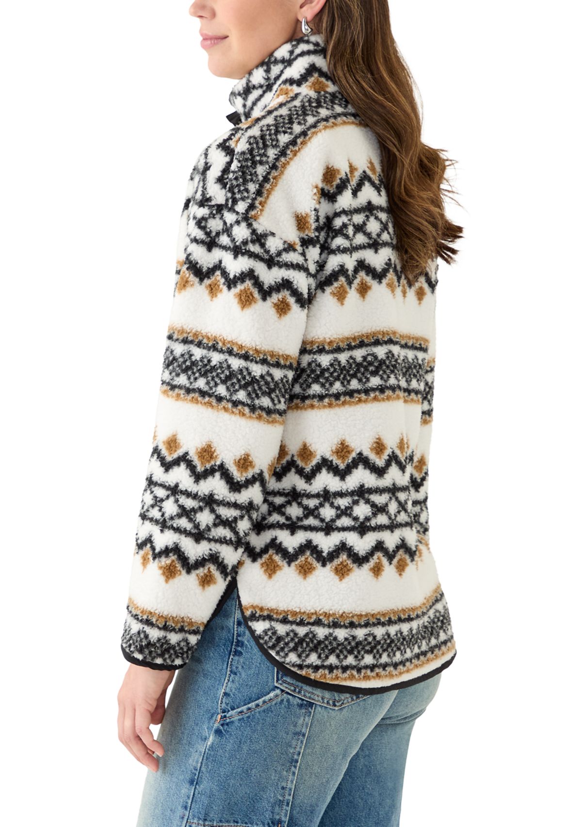 Womens Sherpa Fleece Jacket