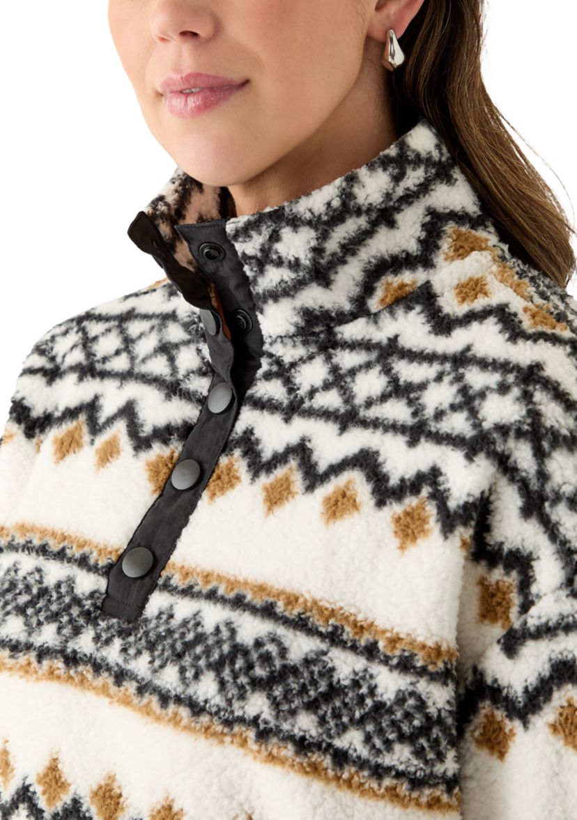 Womens Sherpa Fleece Jacket