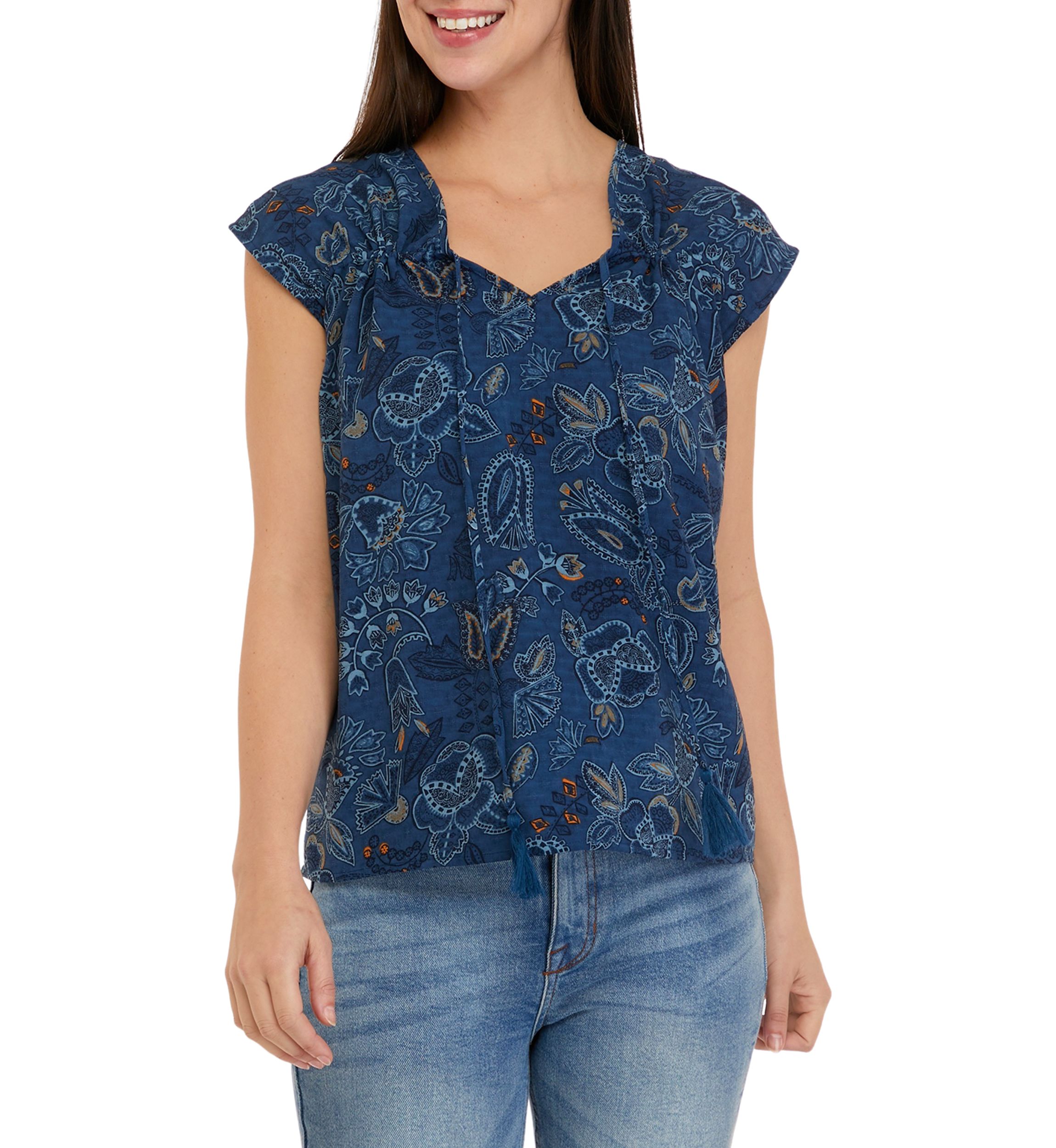 Womens Airflow Tie Neck Tank 