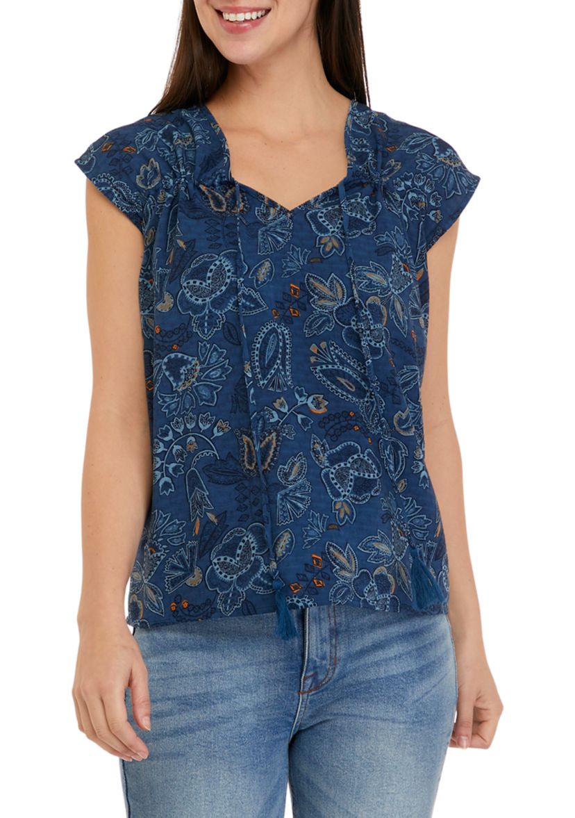 Womens Airflow Tie Neck Tank 