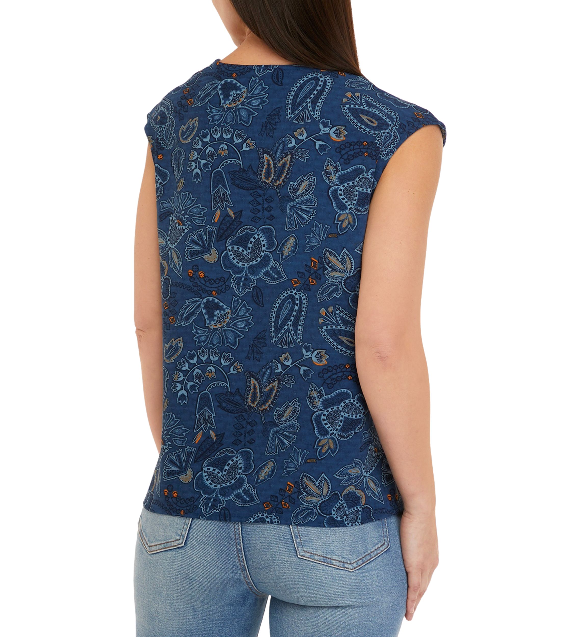 Womens Airflow Tie Neck Tank 