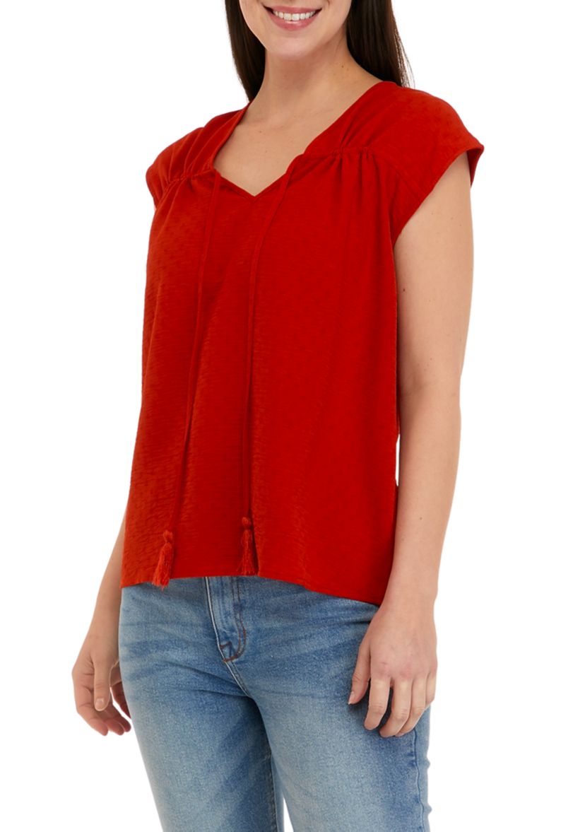 Womens Airflow Tie Neck Tank 