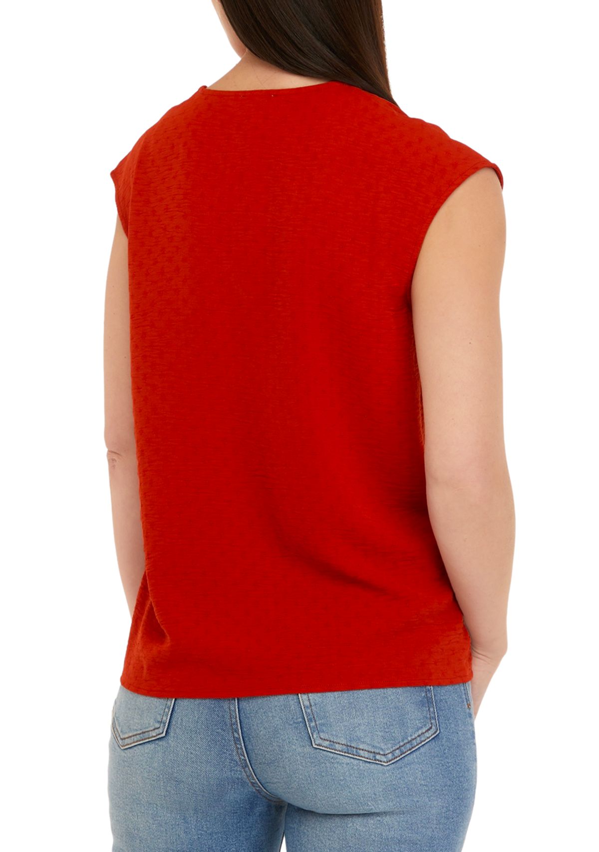 Womens Airflow Tie Neck Tank 