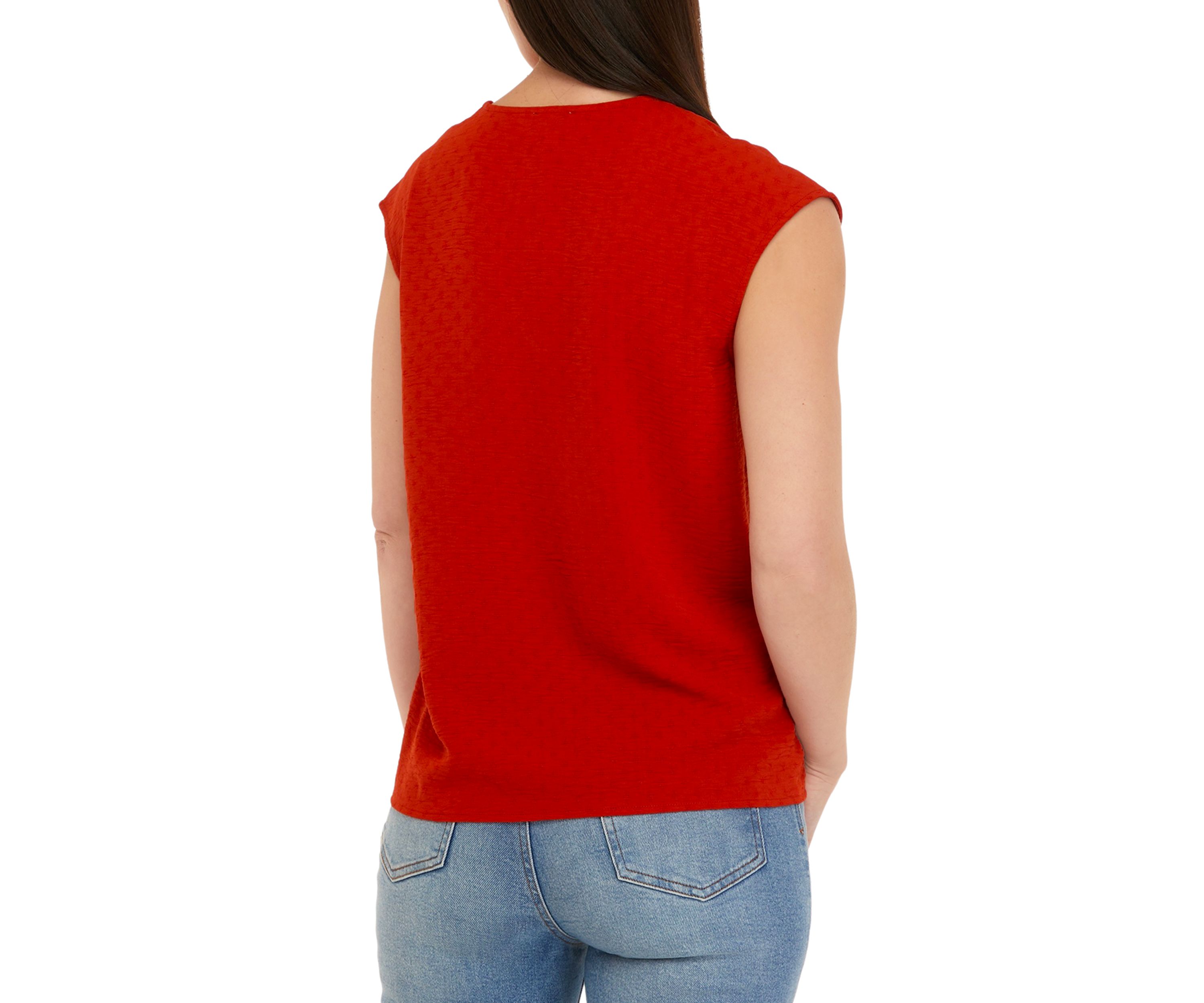 Womens Airflow Tie Neck Tank 