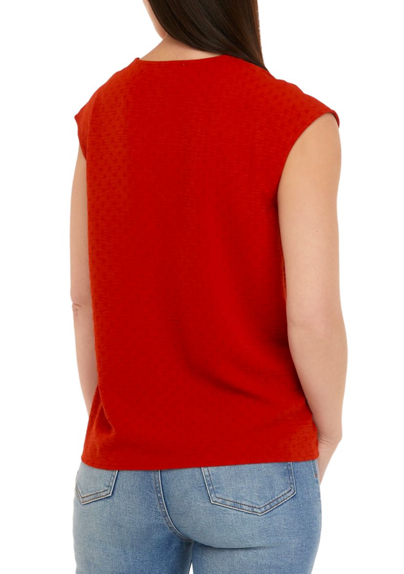 Womens Airflow Tie Neck Tank 