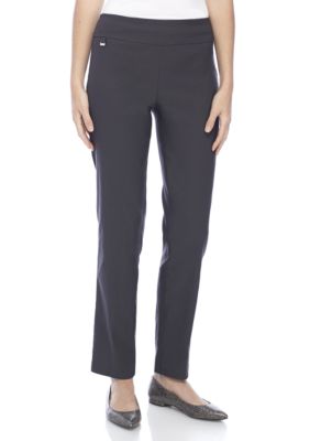 Kim Rogers® Luxe Super Stretch Pullover Pant with Hardware | belk