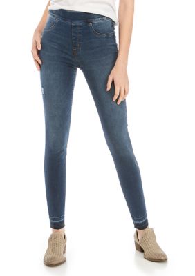 Spanx 20203r Distressed SKINNY Denim Legging Jeans Size Small for sale  online