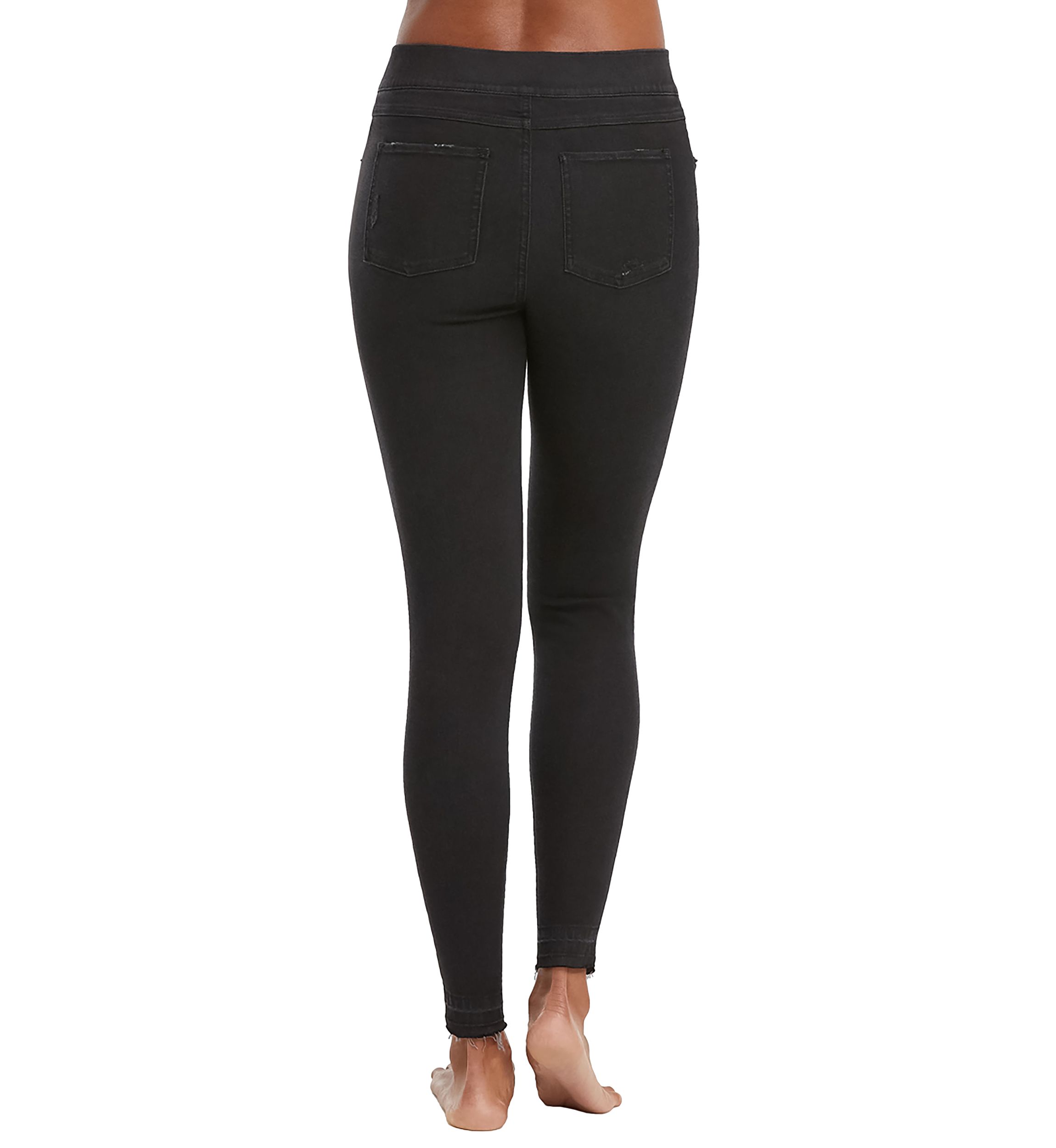 Womens Distressed Denim Skinny Pants