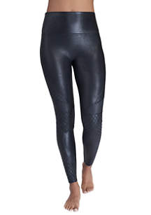 SPANX® Women's Quilted Faux Leather Leggings