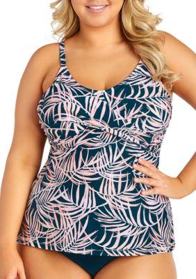 Raisins Curve Plus Size Palmeira Aries Swim Tankini | belk