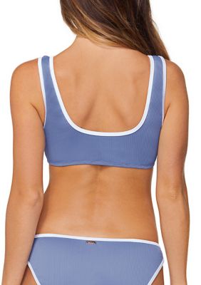 Ocean Solids Shore Swim Top