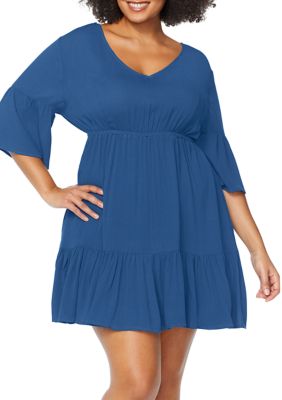 Women's Plus Size Swim Cover-Ups