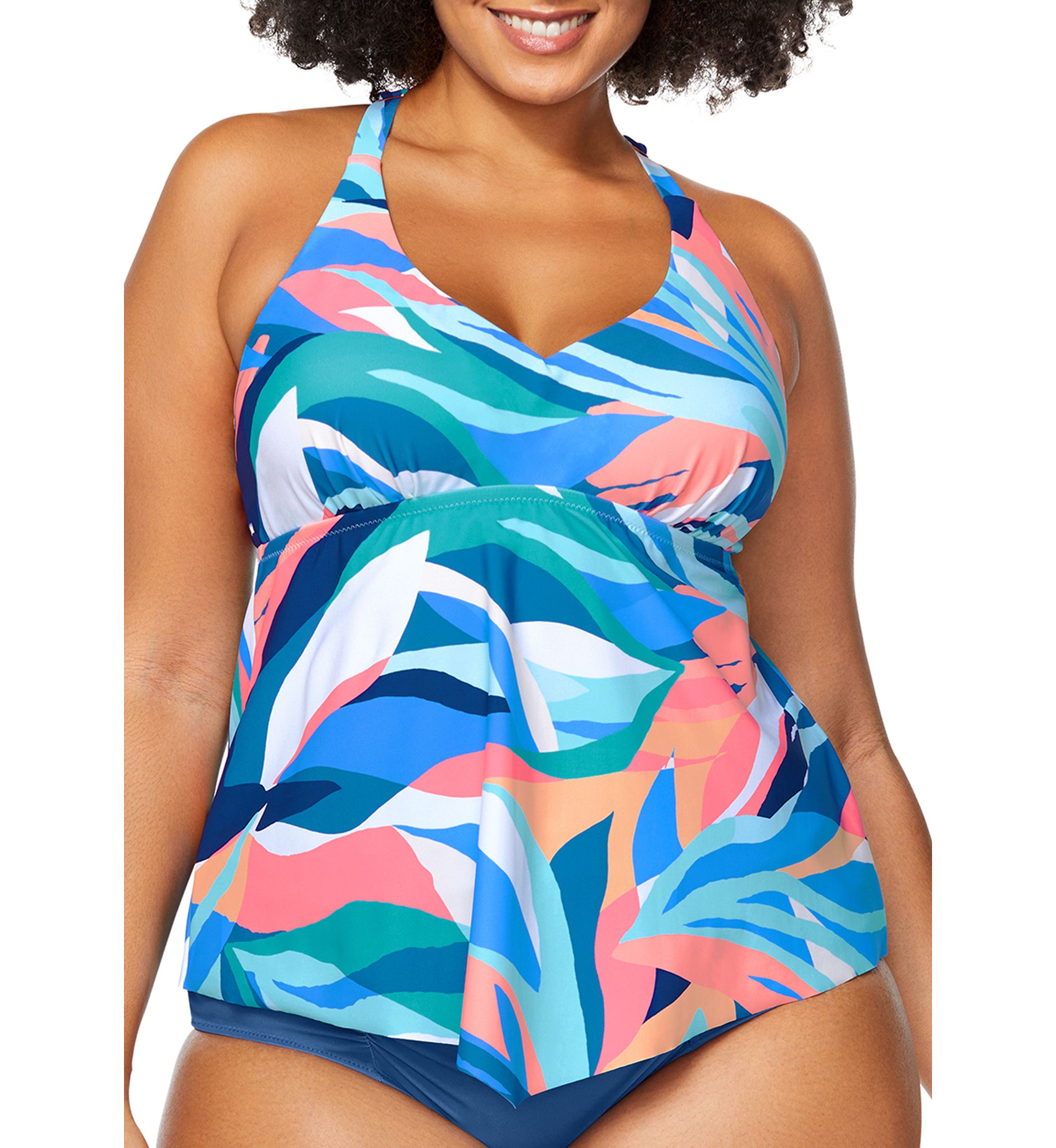 Plus Size Paloma Trinidad Tankini Swim Top
