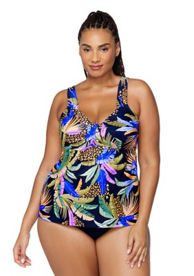 Plus size best sale swimwear belk