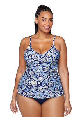 Belk plus best sale size bathing suits